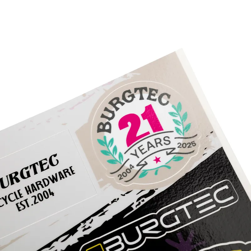 Burgtec Helmet Stamps Sticker Sheet-7
