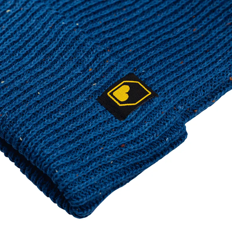 Burgtec Smugglers Beanie Blue Speckle-2