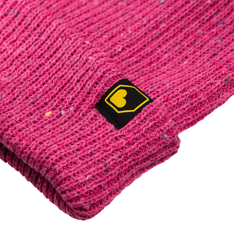 Burgtec Smugglers Beanie Fuchsia Speckle-2