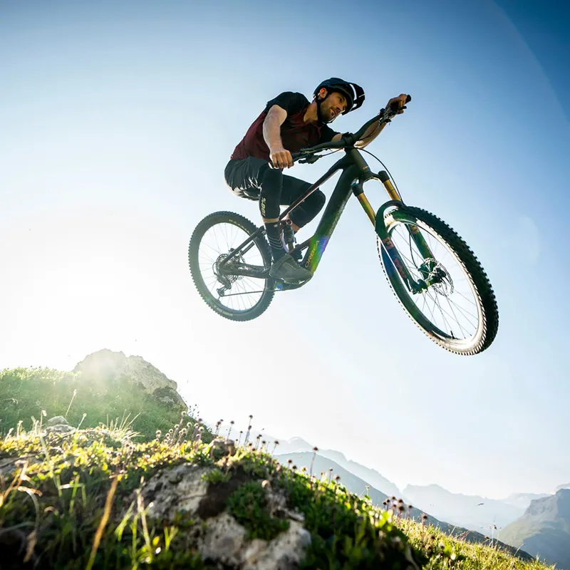 Orbea Wild H20 Mullet Electric Bike 2026 Spaceship Green/Black-2