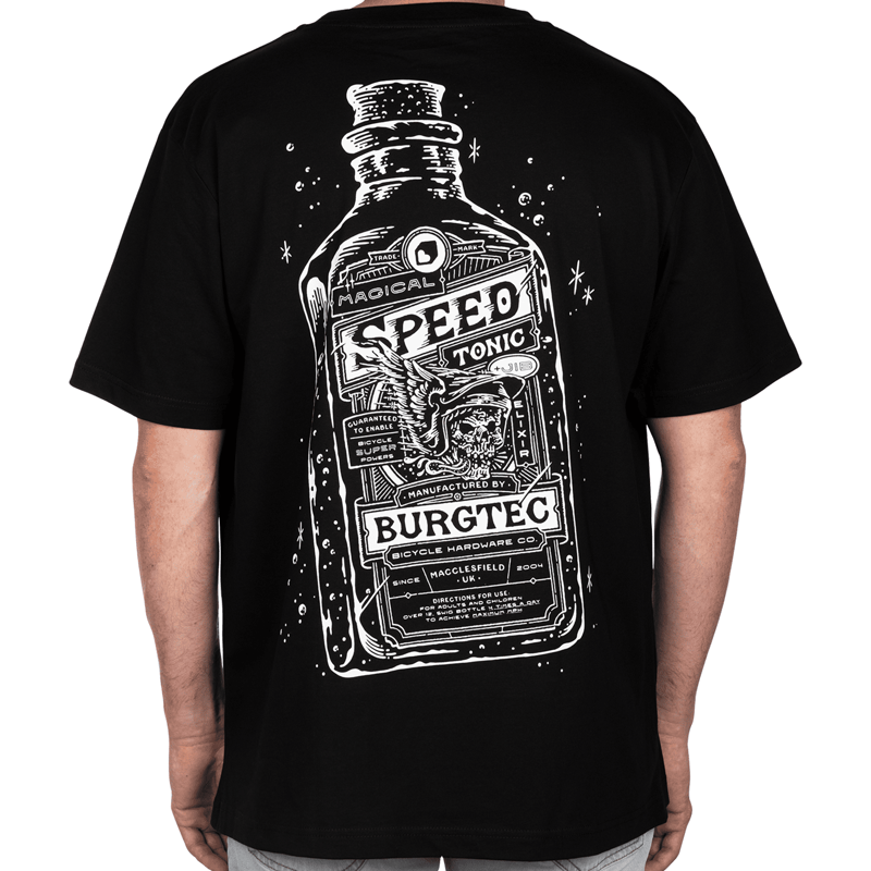 Burgtec Speed Tonic Short Sleeve Tee Shirt Black-1