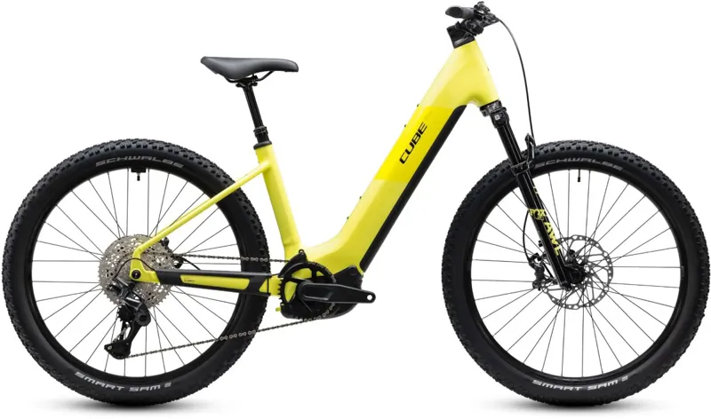 Cube Reaction Hybrid Race 800 Easy Entry Electric Bike 2027 Banana Split/Black