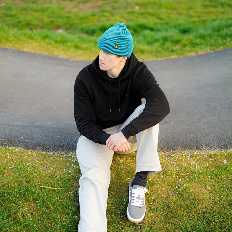 Burgtec Bootleg Beanie Tempo Teal-5