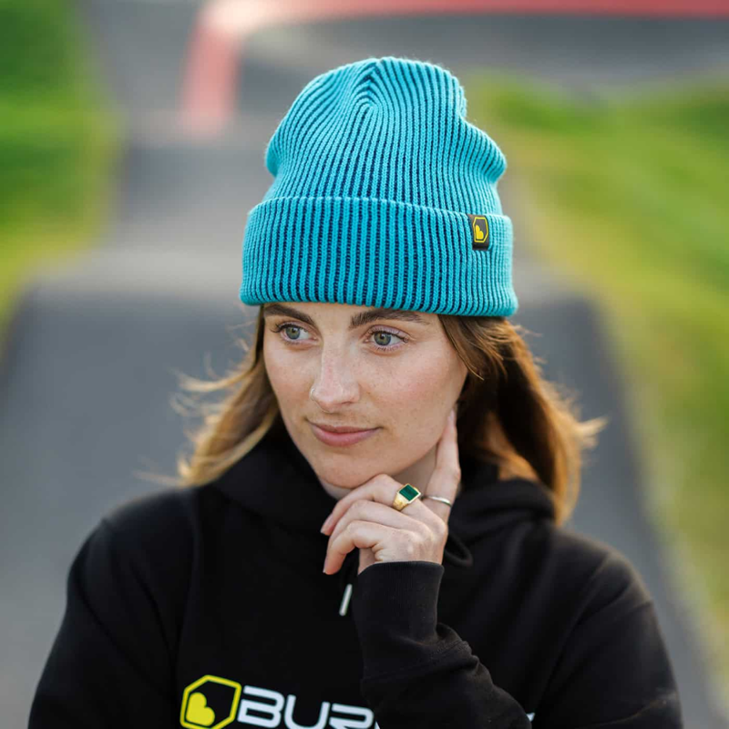 Burgtec Bootleg Beanie Tempo Teal-4