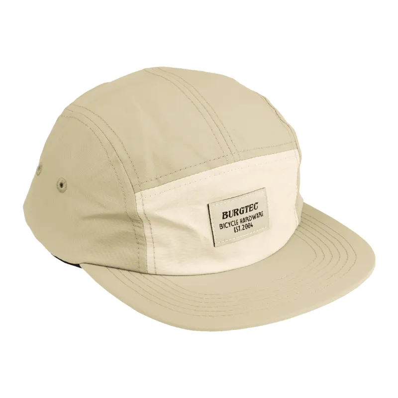 Burgtec Courier Five Panel Cap Pistachio Cream