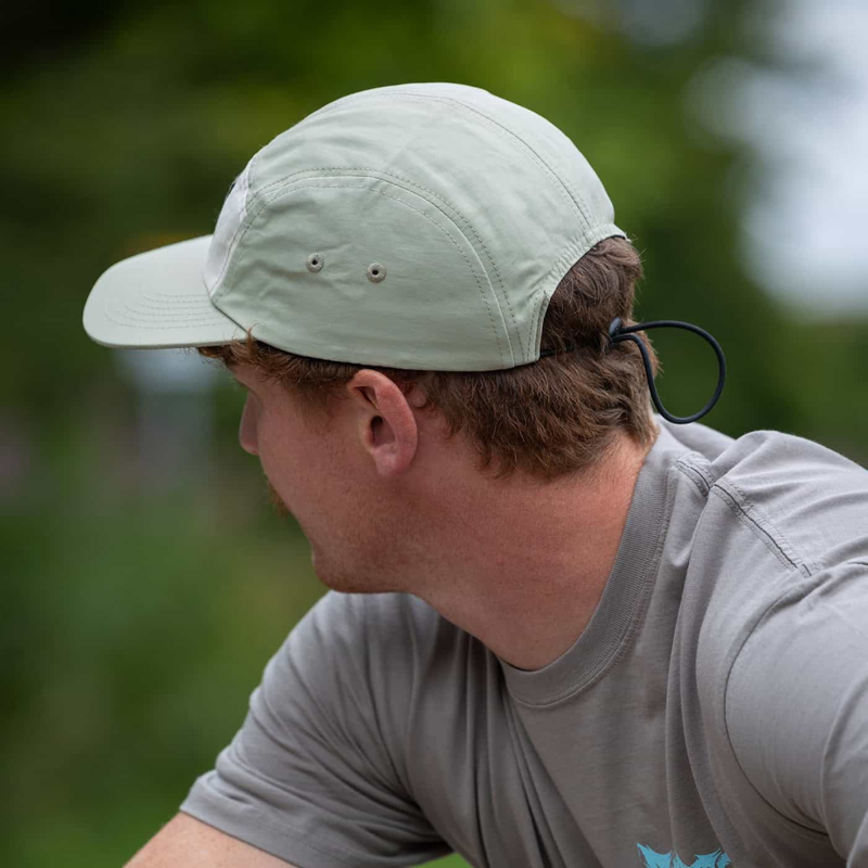 Burgtec Courier Five Panel Cap Pistachio Cream-6