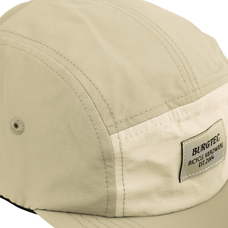 Burgtec Courier Five Panel Cap Pistachio Cream-3