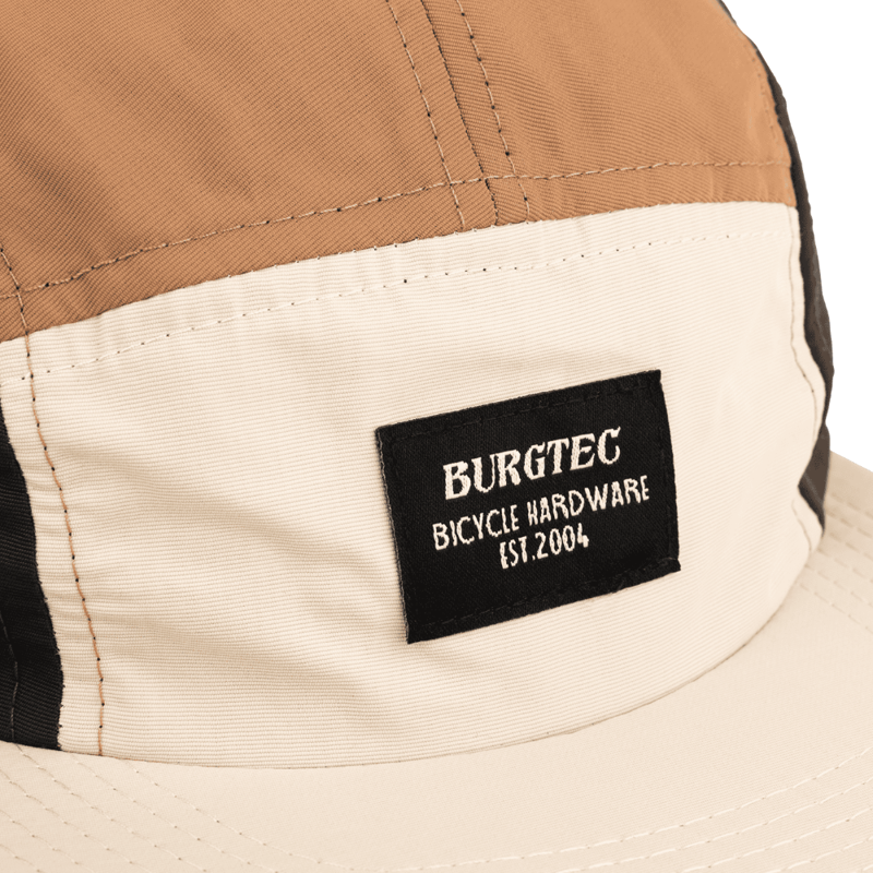 Burgtec Courier Five Panel Cap Macchiato Mix-3
