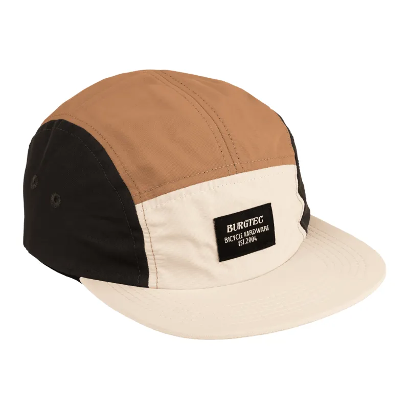 Burgtec Courier Five Panel Cap Macchiato Mix