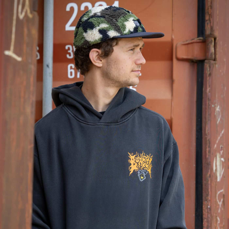 Burgtec Renegade Sherpa Five Panel Hat Camo-2