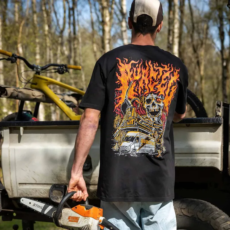 Burgtec Keep it Lit SS Tee Black-8