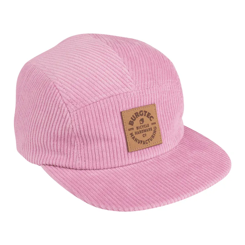 Burgtec Bandit Corduroy Five Panel Hat Candyfloss