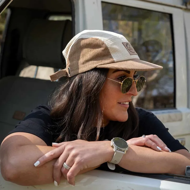 Burgtec Bandit Corduroy Five Panel Hat Grandad-7