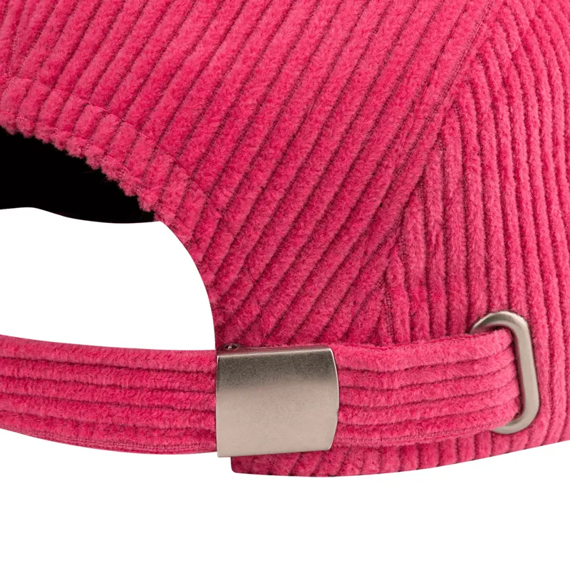 Burgtec Bandit Corduroy Five Panel Hat Toxic Barbie-4