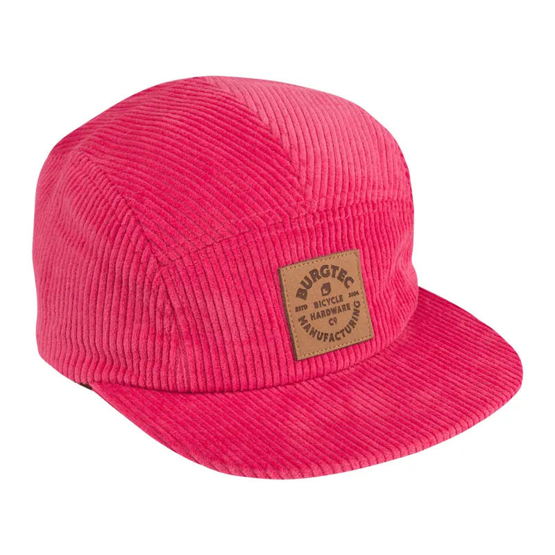 Burgtec Bandit Corduroy Five Panel Hat Toxic Barbie