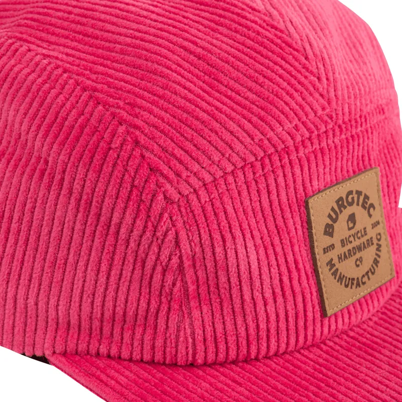 Burgtec Bandit Corduroy Five Panel Hat Toxic Barbie-3
