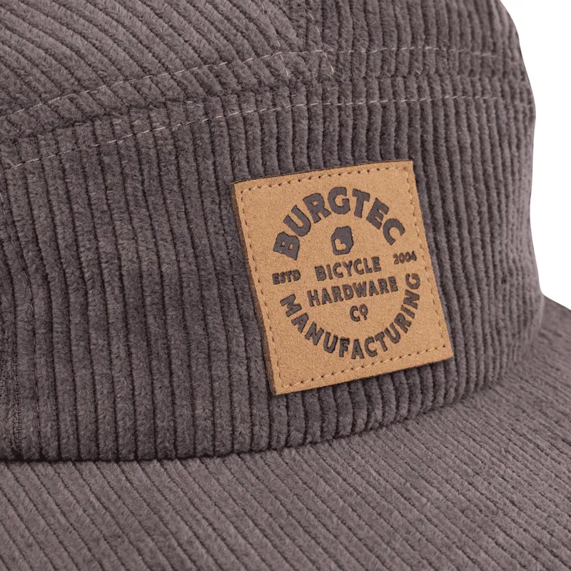 Burgtec Bandit Corduroy Five Panel Hat Slate-2