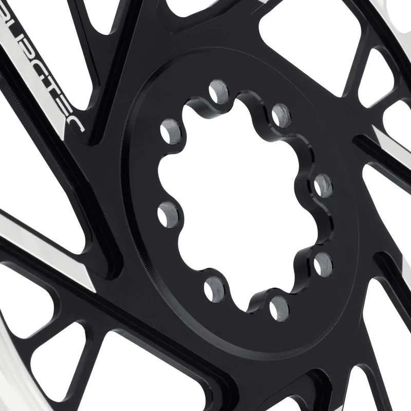 Burgtec SRAM 8-Bolt 3mm Offset Thick/Thin Chainring Burgtec Black-2