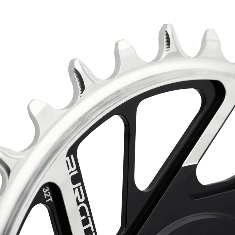 Burgtec SRAM 8-Bolt 3mm Offset Thick/Thin Chainring Burgtec Black-1