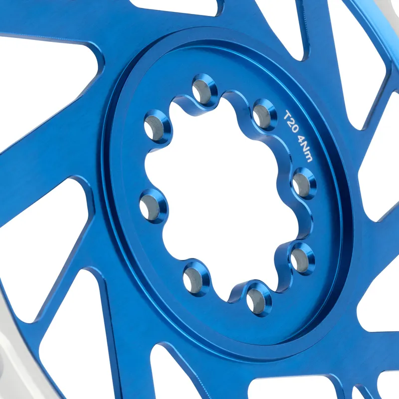 Burgtec SRAM 8-Bolt 3mm Offset Thick/Thin Chainring Deep Blue-2