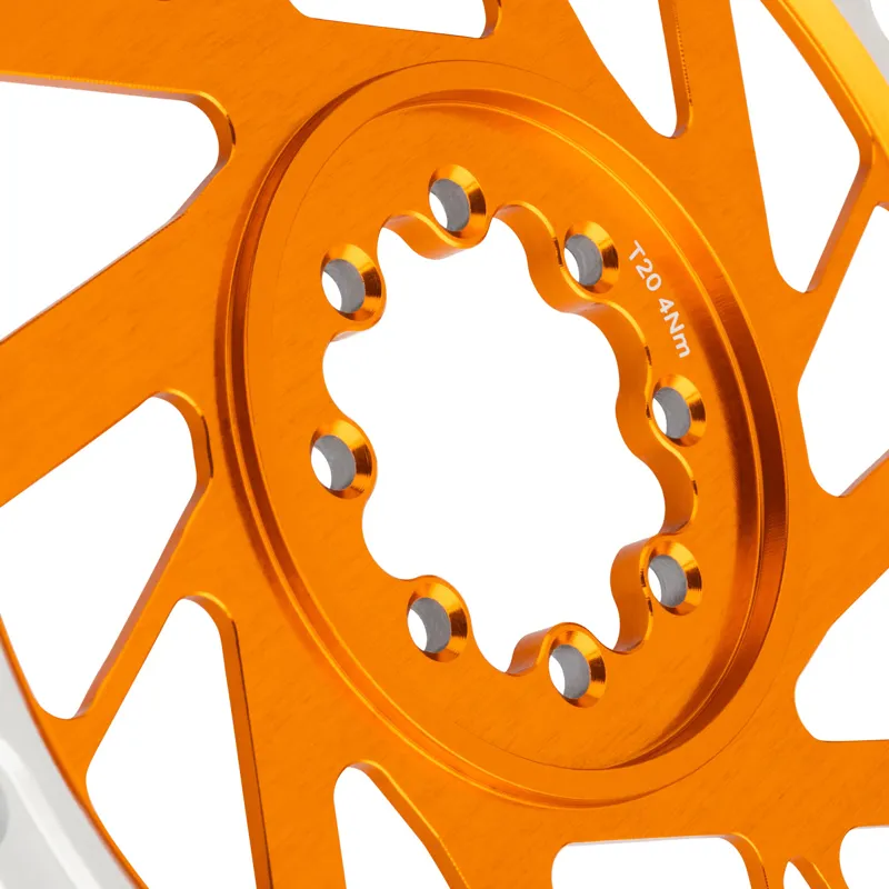 Burgtec SRAM 8-Bolt 3mm Offset Thick/Thin Chainring Iron Bro Orange-2