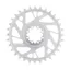 Burgtec SRAM 8-Bolt 3mm Offset Thick/Thin Chainring Rhodium Silver