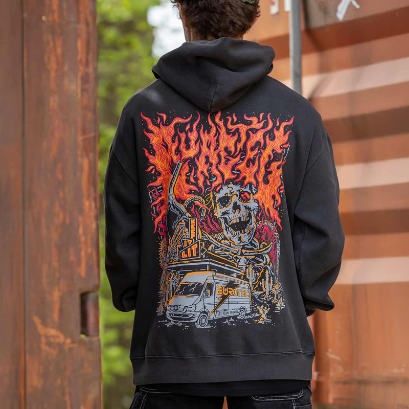 Burgtec Keep it Lit Hoodie Black-8