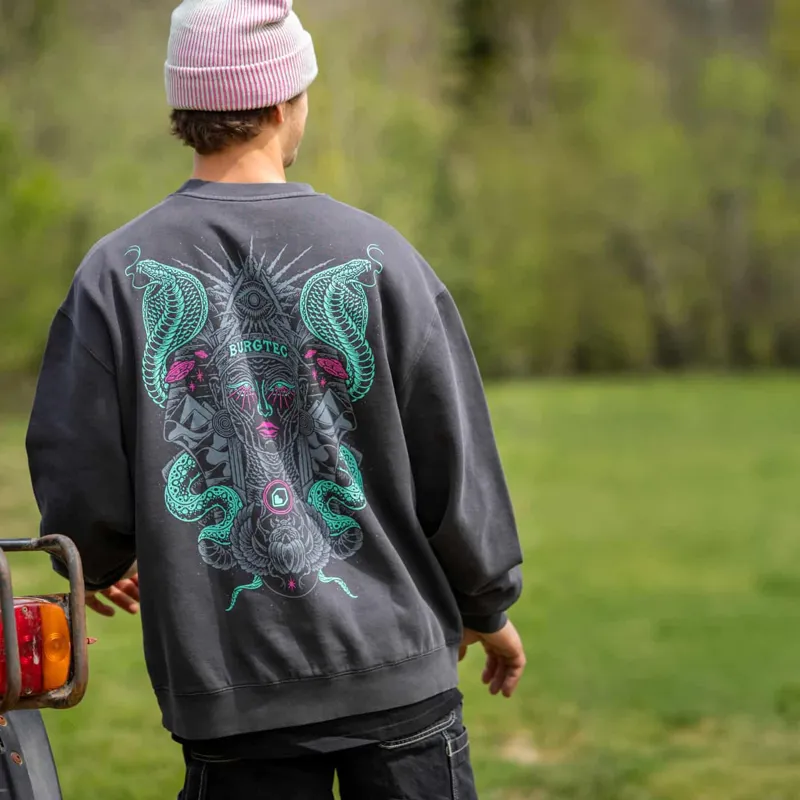 Burgtec Desert Queen Faded Sweater Black-7