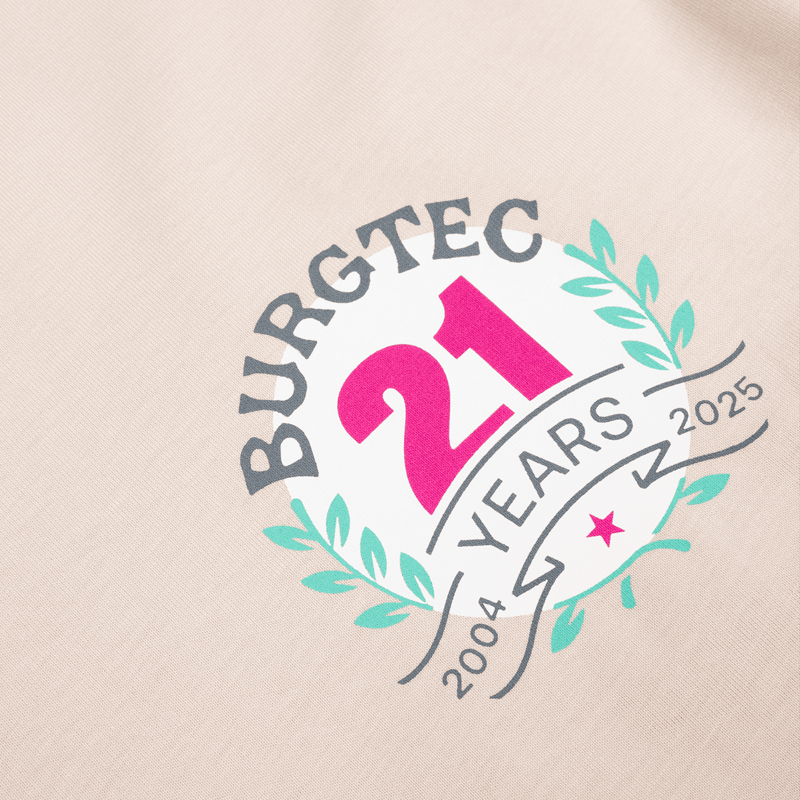 Burgtec 21 Years Crest SS Tee Beige-2