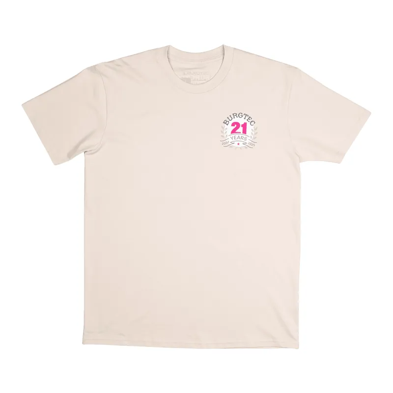 Burgtec 21 Years Crest SS Tee Beige