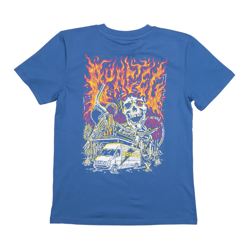Burgtec Keep it Lit Youth SS Tee Blue-1