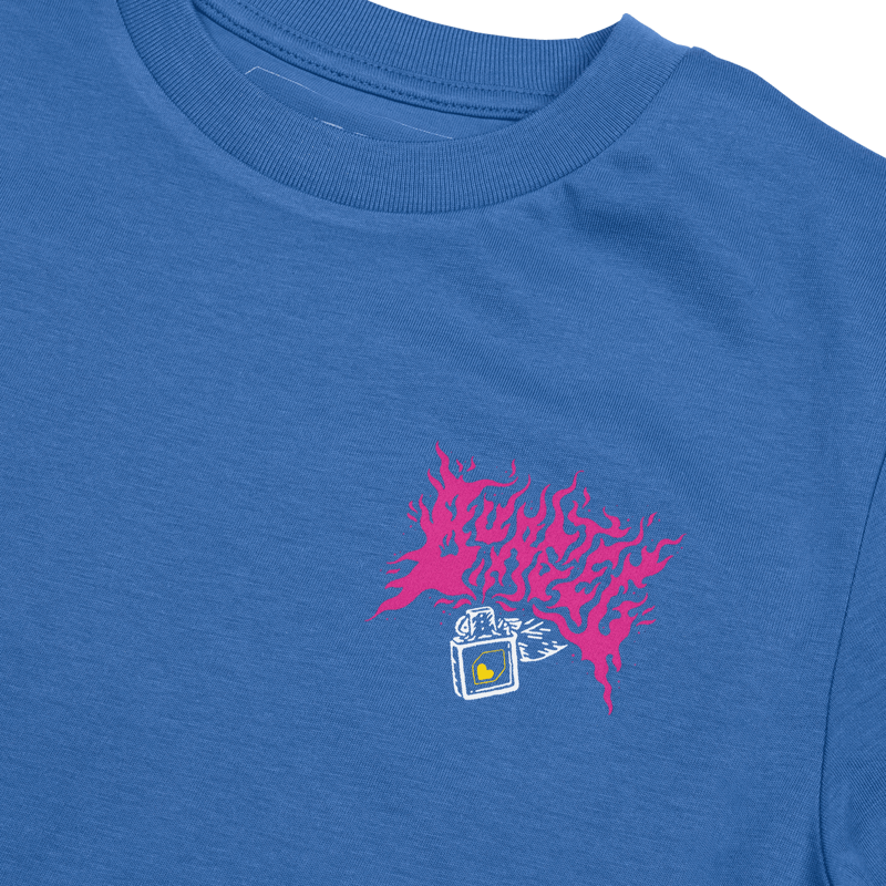 Burgtec Keep it Lit Youth SS Tee Blue-2