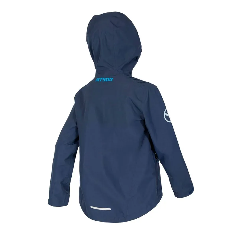 Endura MT500JR Kids Waterproof Jacket Ink Blue-1