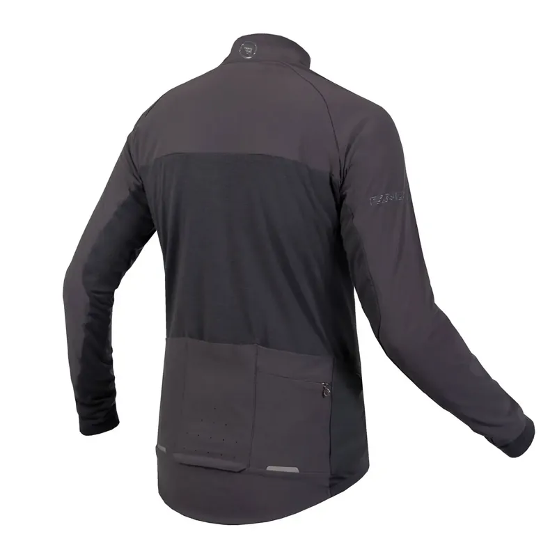 Endura GV500 Reiver LS Jersey Black-1
