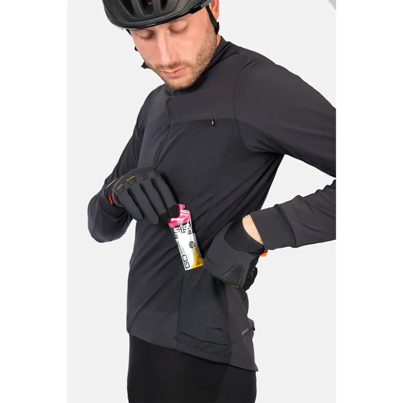 Endura GV500 Reiver LS Jersey Black-3