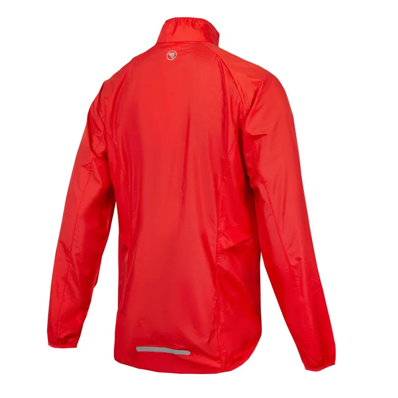 Endura Pakajak Windproof Shell Jacket Red-1