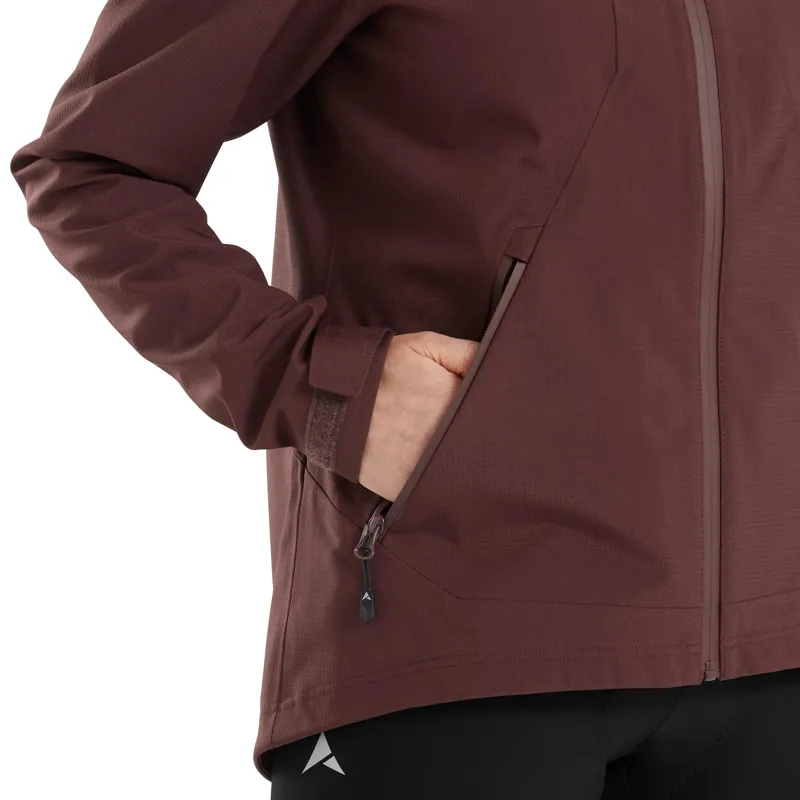 Altura Esker Waterproof Jacket Women Burgundy-6