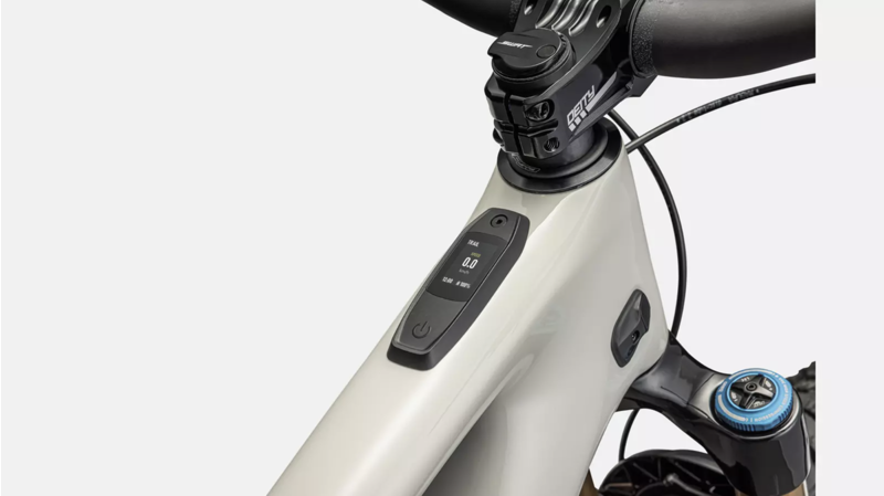 Specialized Levo SL S-Works Carbon Electric Bike 2023 Gloss White/Gunmetal/Silver Dust-3