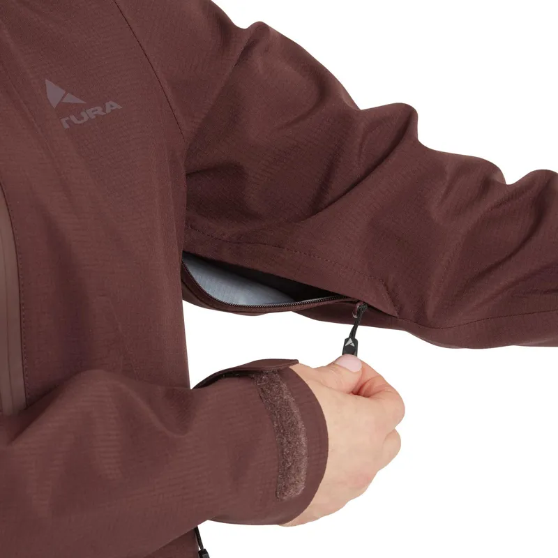 Altura Esker Waterproof Jacket Women Burgundy-5