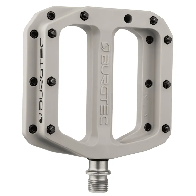 Burgtec MK4 Composite Flat Pedals Nasa Grey