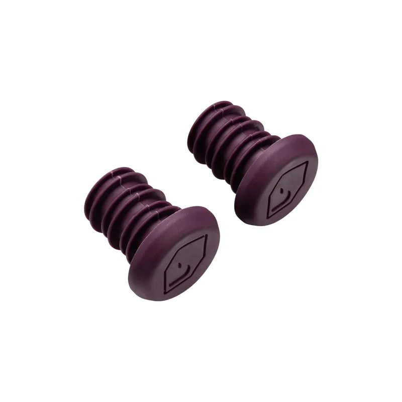Burgtec Vero Grip Bar End Plugs Professor Plum