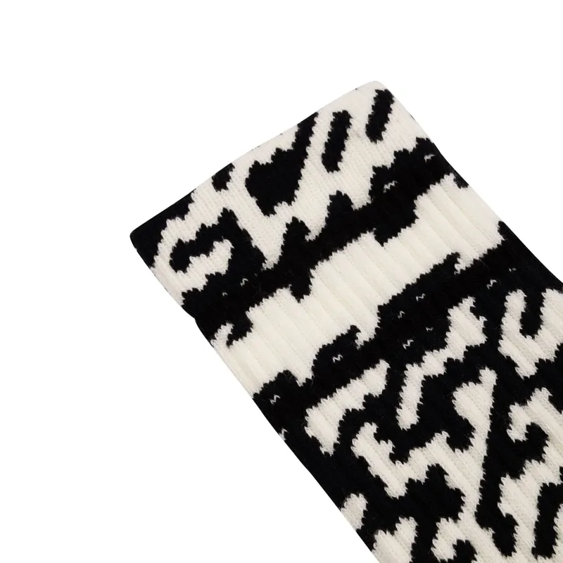 Burgtec EveryDay Crew Patterned Socks Zaggo-2