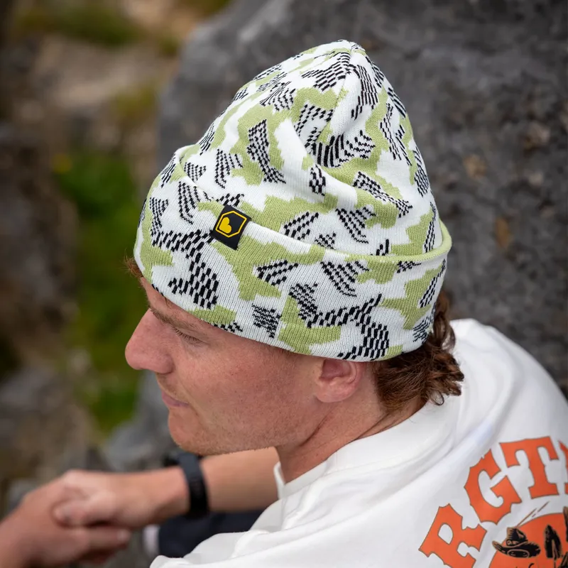 Burgtec Snazzy Beanie Sage-5