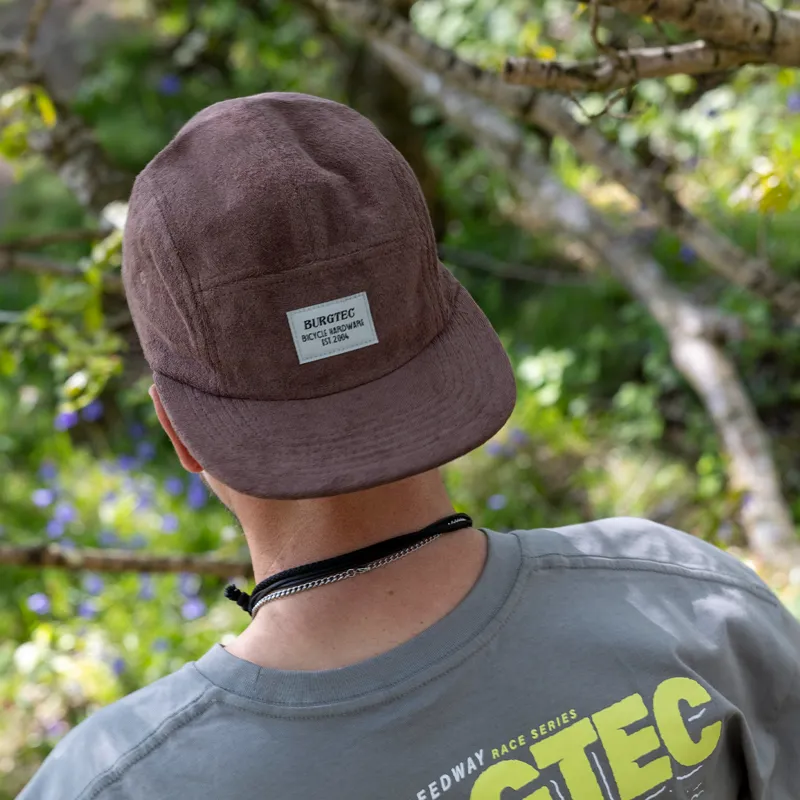Burgtec Arcade 5 Panel Cap Hazelnut-7