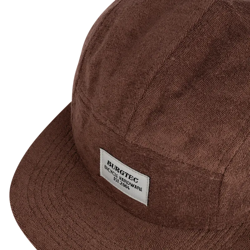 Burgtec Arcade 5 Panel Cap Hazelnut-3