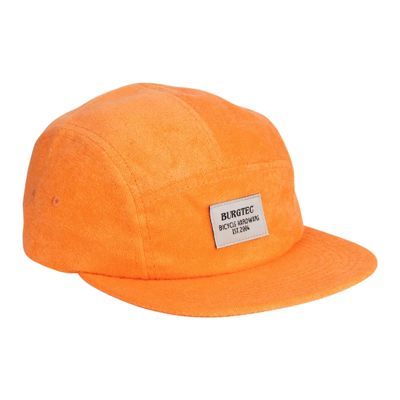 Burgtec Arcade 5 Panel Cap Orange