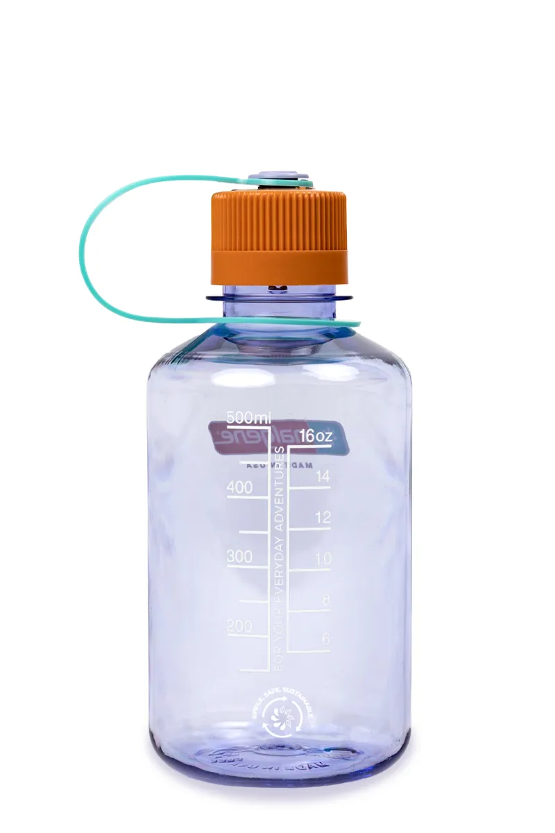 Nalgene Narrow Mouth Sustain Tritan 50% Recycled 500ml Bottle Amethyst-1