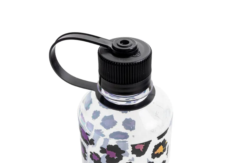Nalgene Narrow Mouth Sustain Tritan Bottle 16oz/0.5L Clear/Rainbow Cheetah Print-2