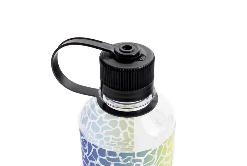 Nalgene Narrow Mouth Sustain Tritan Bottle 16oz/0.5L Clear/Rainbow Giraffe Print-2