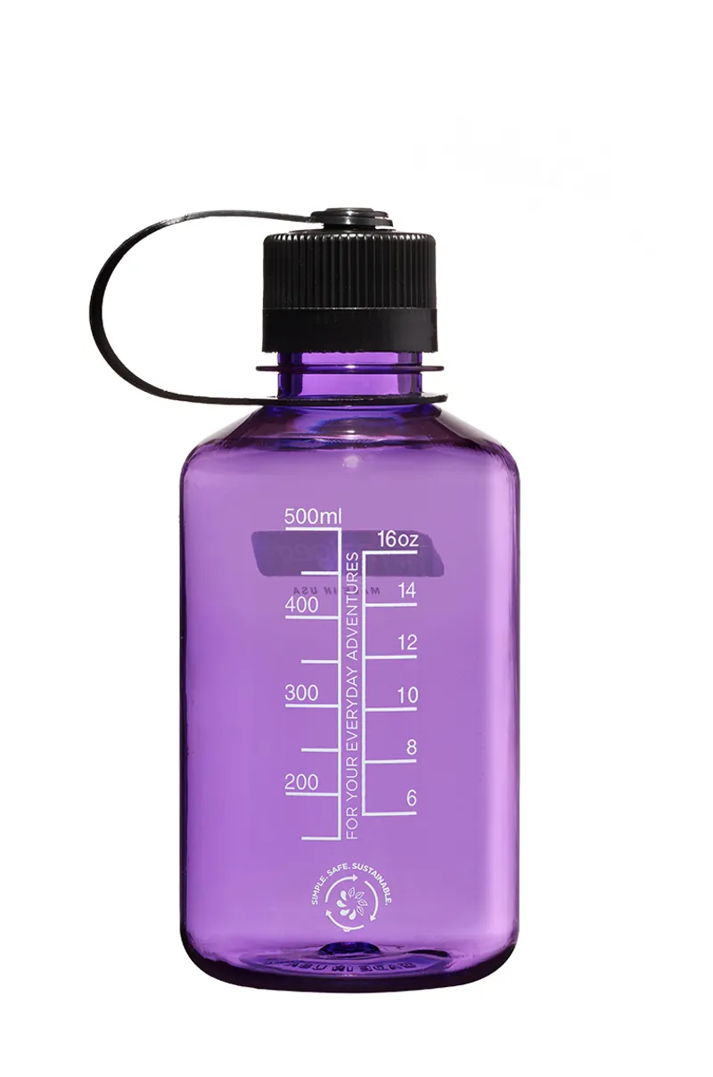 Nalgene Narrow Mouth Sustain Tritan 50% Recycled 500ml Bottle Purple-1